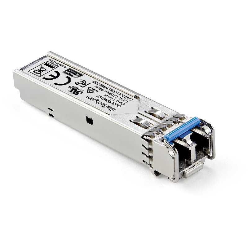 StarTech GLCEXSMDST 1GbE Single Mode Fiber SMF Optic Transceiver